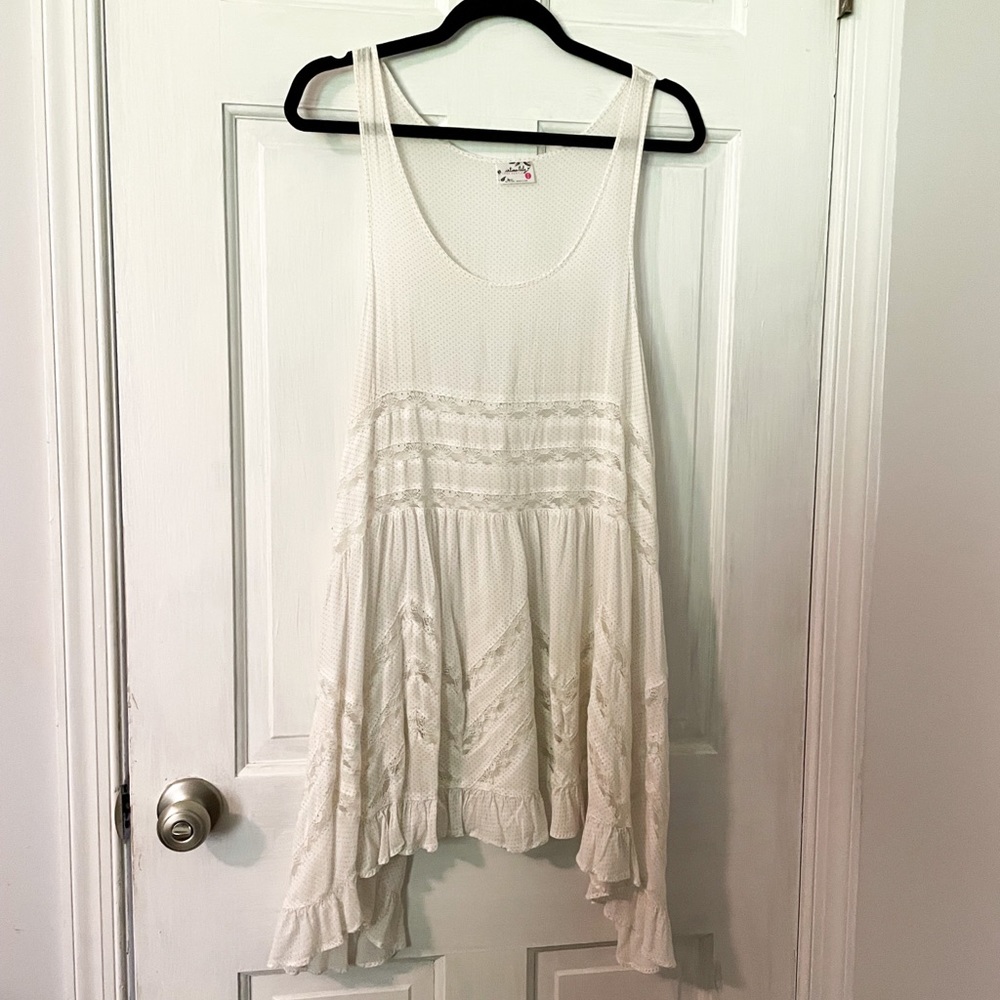 Free People Womens Voile Trapeze Slip